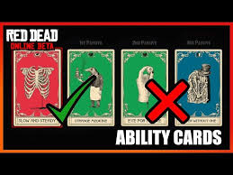 Best Ability Cards Rdr2 Online Pvp | Tiktok