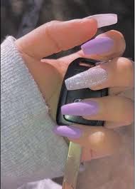 Xxl coffin full cover false nails tips extra long press on nails stiletto shape. 80 Prettiest Colorful Coffin Nails For The Beginning Of 2020 The First Hand Fashion News For Females Purple Acrylic Nails Best Acrylic Nails Acrylic Nails