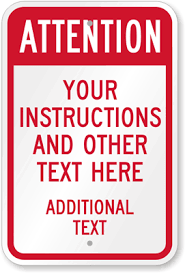 The free safety sign maker. Attention Sign Template Word Warning Attention Sign Stock Vector Illustration Of