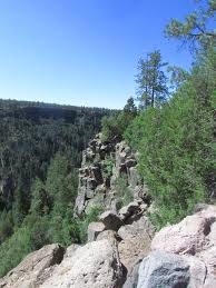Green, forested oak creek canyon with its clear perennial stream provides a strong contrast to the sedona's red rocks and the canyon's spectacular multicolored cliffs which rise high above the forests. Oak Creek Canyon Arizona International Oak Society