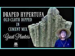 Apr 08, 2021 · i wanted to play with cement. Diy Cement Cloth Planter Video