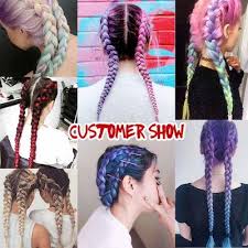 Come in a variety of styles, lengths, and colors. Fiber Material Braids Bulk Hair Braiding Hair Style Synthetic Hair Crochet Braid Buy At A Low Prices On Joom E Commerce Platform