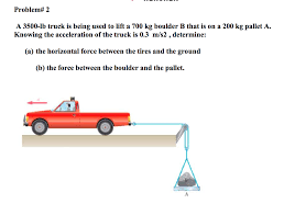 200 pounds equals 90.72 kilograms because 200 times 0.4536 (the conversion factor) = 90.72 how to convert 200 pounds to kilograms to calculate a value in pounds to the corresponding value in kilograms, just multiply the quantity in pounds by 0.45359237 (the conversion factor). Problem 2 A 3500 Lb Truck Is Being Used To Lift A Chegg Com