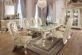 Wipe clean with a soft damp cloth then. Vatican Dining Table Dn00467 Champagne Silver By Acme W Options