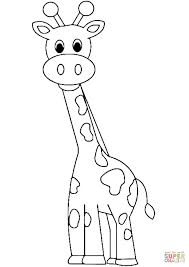 Cute Giraffe Coloring Pages Malvorlagen Tiere Malvorlagen Elefant Applikation
