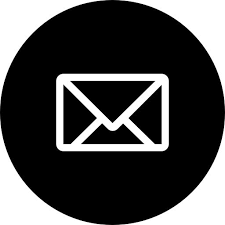 New Email Outline Symbol In Black Circular Button Free Vector Icons Designed By Sebastien Gabriel Email Icon Ios Icon Mail Icon