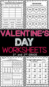 Valentine S Day Worksheets Valentine Worksheets Valentines Day Activities Nouns And Adjectives