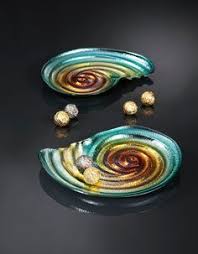 Glasteller Muschel 2er Set Jetzt Bei Weltbild De Bestellen Glasteller Glas Augenweide