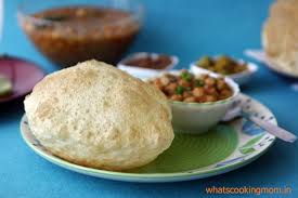 Sometime the health factor doesn't matter when you want to celebrate life. Chole Bhature Whats Cooking Mom