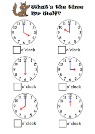 telling the time to o clock half past teaching resources