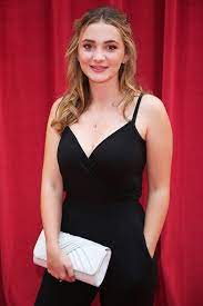 Gabby is the daughter of bernice (samantha giles) and ashley (john middleton) and grew up with rosie bentham has played the role of gabby since 2015. Rosie Bentham Who Currently Plays Gabby Thomas In Emmerdale Looked Simply Divine On The Red Carpet For The Dresses For Work Plain Outfits Beautiful Actresses