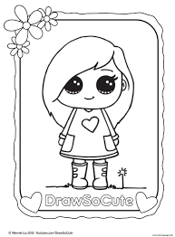 You can find here 141 free printable kawaii coloring pages for boys, girls and adults. Draw So Cute Coloring Pages Food Novocom Top