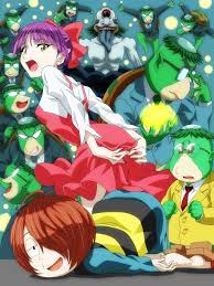 nekomusume, nekomusume, and kitarou (gegege no kitarou) drawn by  nori_gutchin | Danbooru