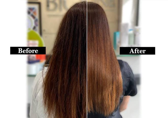 Hair botox treatment