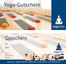 Yoga shop geschenkgutschein (auch mit anderem einkaufswert) können auch bequem von zu hause auch per mail bestellt werden. Yoga Gutschein Weimar Yogastudio Steffen Katz