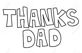 Fall is just such a beautiful time of year and thanksgiving is just the holiday you need to appreciate this wonderful season. Thanks Dad Coloring Page Royalty Free Cliparts Vectors And Stock Illustration Image 59404154