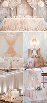 Elegant Wedding Head Table Backdrop Ideas Head Table Wedding Wedding Reception Head Table Head Table Wedding Decorations