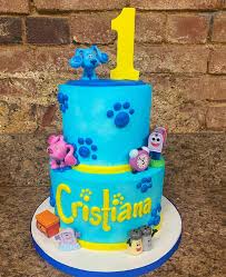 Blues clues birthday party ideas | photo 5 of 36. Blues Clues First Birthday Cake Say It With Sugar Cake Shop Facebook