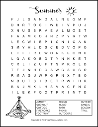 Rd.com knowledge psychology every editorial product is independently selected, though we may be compensated or receive an. Summer Word Search Puzzles For Kids