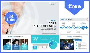 Free Scientific Research Theme Powerpoint Template Science Has Certainly Paved Wa Powerpoint Poster Template Powerpoint Templates Free Business Card Templates