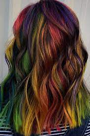 43 Fabulous Rainbow Hair Color Ideas Lovehairstyles Com