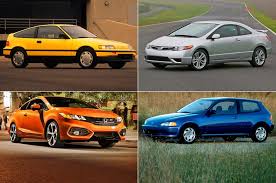 Honda Civic Si Through The Years History Of The Front Drive
