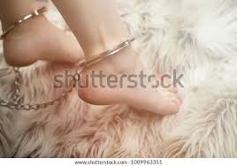 Female Feet Handcuffs Stock Photo 1009963351 | Shutterstock