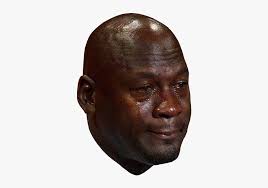 Who will be the next big. Michael Jordan Crying Meme Hd Png Download Kindpng
