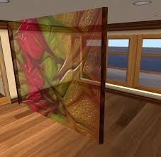 Entdecke rezepte, einrichtungsideen, stilinterpretationen und andere ideen zum ausprobieren. Second Life Marketplace Room Divider Abstract Stained Glass In Dark Wood Low Prim Margie Lyric Design