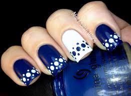 Professionally performed and navy blue nail designs pattern on nails can be done not only with the help of brushes, but also with the help of dots. 150 Colorful Nail Designs For Every Color Nail Designs For You