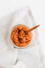 Pesto rosso, also know as sicilian pesto is another variation of the famous genovese pesto. Pesto Rosso Sun Dried Tomato Pesto Aline Made