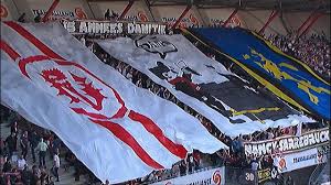 Drapeau Ultras ASNL Nancy Lorraine - Etendard Collector 150x87 Cm - Avant 2000