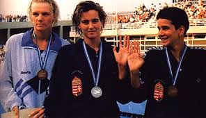 Only one other athlete had ever won an olympic gold medal in each of three successive olympic games (dawn fraser of australia in 1956, 1960, 1964, 100m freestyle) when krisztina egerszegi did it in the 200m backstroke in 1988, 1992 and 1996. Krisztina Egerszegi Pictures 2