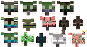 Bendable character (no toothpick version) bendable character (toothpick version) creeper character. Paper Minecraft Characters