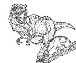Kleurplaat Jurassic World Mosasaurus