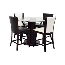 29+ active raymour & flanigan coupons, promo codes & deals for july 2021. 90 Off Raymour Flanigan Raymour Flanigan Black And White Counter Height Dining Set Tables