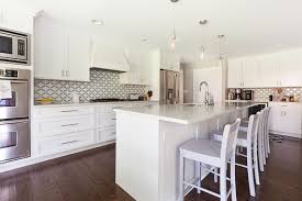 This finish has a very high impact on white or light cabinetry. Arctic White Shaker Kitchen Cabinets In Northbrook Illinois Wheatland Custom Cabinetry Woodwork