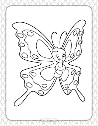 The diverse designs can be downloaded and printed for easier color integration. Butterfly Coloring Pages