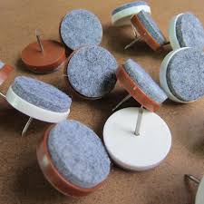 20x 18mm 0 71 Diy Furniture Nail Heavy Felt Feet Pad Skid Glide Table Chair Leg Protector With Images Wood Patio Chairs Chair Leg Covers Cool Rugs