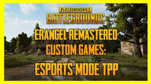 With pubg in such an early stage of its esports lifecycle, it's important to get even seemingly small decision like this right to ensure a fair and stable competitive environment for players, while also giving fans an exciting and varied viewing. Pubg Remastered Erangel Custom Games Esports Mode Youtube