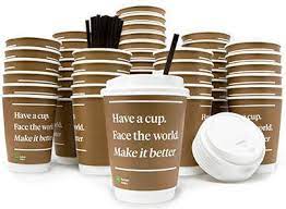 Top 10 Best Disposable Coffee Cups In 2021 Reviews Amaperfect Paper Coffee Cup Disposable Coffee Cups Coffee Cup Design