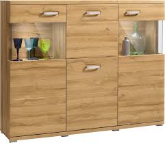 Dieses sideboard mit eiche massiv und 4 schubladen strahlt ein wohnliches flair. Set One By Musterring Highboard Madison Breite 150 Cm Online Kaufen Otto