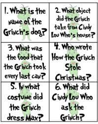 Answer christmas cartoon questions about rudolph, frosty, the grinch, charlie brown and more. Grow A Grouchy Heart Christmas Comprehension Trivia By Glitterandjams