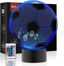 Check spelling or type a new query. Led Night Lights 3d Illusion Bedside Table Lamp 16 Colours Changing Sleeping Lighting With Smart Touch Button Cute Warming Creative Decoration Ideal Art And Crafts Football Buy Online In Angola At Angola Desertcart Com