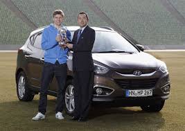 Thomas müller is a german international professional soccer player who plays for the german national team and the bayern munich football club. Hyundai Motor And Fifa To Present Hyundai Best Young Player Award To Thomas Muller Hyundai Motor Company