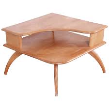 Mersman coffee table 22 3 solid wood maple vintage leg scratched pick up only. Heywood Wakefield Mid Century Modern Solid Maple Corner End Table 1950s At 1stdibs