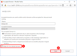 If a domain has a backup mail server, the file /etc/postfix/main.cfmodify postfix for relay domains. Add Accepted Domain In Exchange 2016 Ali Tajran
