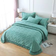 Bedcovers / bedspreads bed sheets, couch spread. Hotel Decoration Dark Cyan Quilted Bedspread Queen Size Lightweight All Season China Bed Spread And Bedspread Set Price Made In China Com