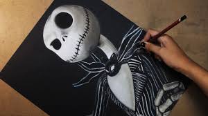 All the best nightmare before christmas drawings 40+ collected on this page. Speed Drawing Jack Skellington The Nightmare Before Christmas Diana Diaz Youtube
