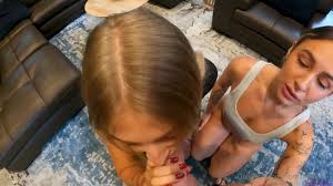 Erin James & Holly Brougham POV Threesome Video Where They Share Cock For  Round 2